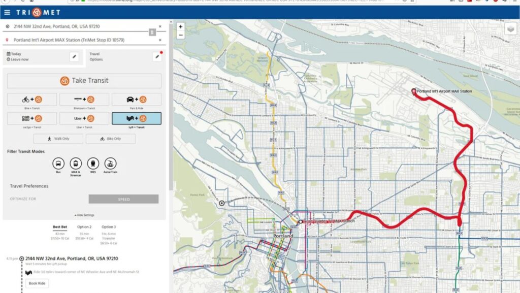 trimet trip planner