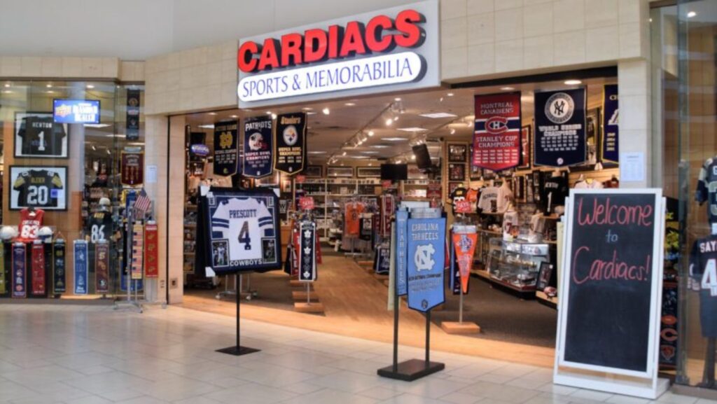 sports memorabilia stores near me